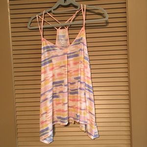Watercolor sleeveless top
